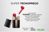 Oferta de Auriculares Huawei por 89,99€ em El Corte Inglés