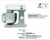 Oferta de Robot de cozinha Kenwood por 409€ em El Corte Inglés