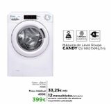 Oferta de Máquina lavar roupa Candy por 399€ em El Corte Inglés