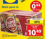 Oferta de Cerveja Super Bock por 10,49€ em Lidl