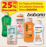 Oferta de NECESSAIRE SOLAR BABARIA por 9,38€ em Auchan