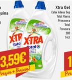 Oferta de Detergente líquido X-tra por 3,59€ em Belita Supermercados