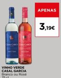 Oferta de Vinho verde Casal Garcia por 3,19€ em El Corte Inglés