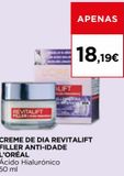 Oferta de Creme hidratante L'Oréal por 18,19€ em El Corte Inglés