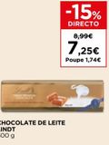 Oferta de Chocolates Lindt por 7,25€ em El Corte Inglés