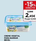 Oferta de Margarina vegetal Becel por 2,45€ em El Corte Inglés